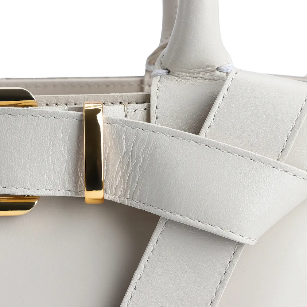 Bolsa Tote Couro Off White - imagem 7