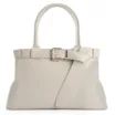 Bolsa Tote Couro Off White - imagem 1