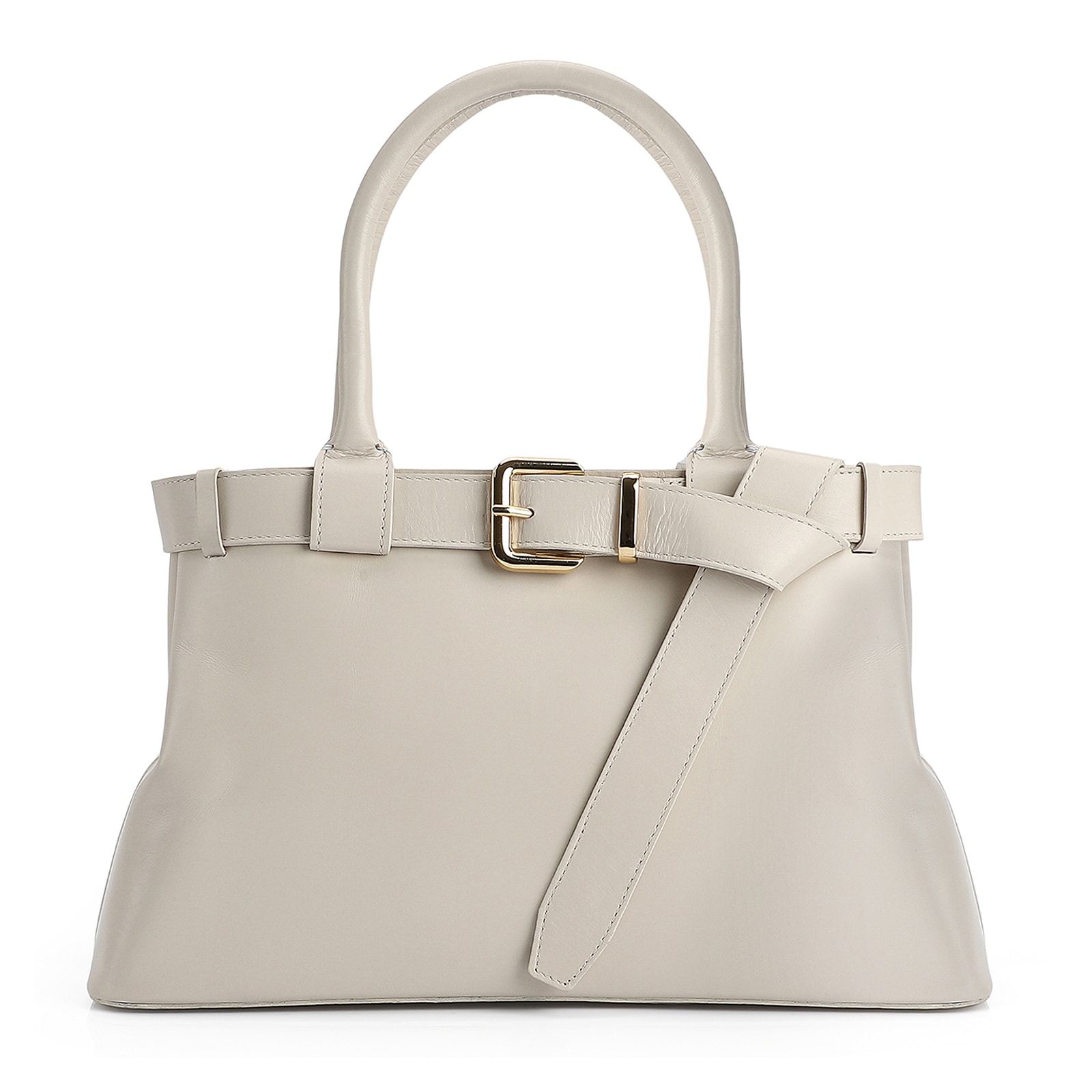 Bolsa Tote Couro Off White