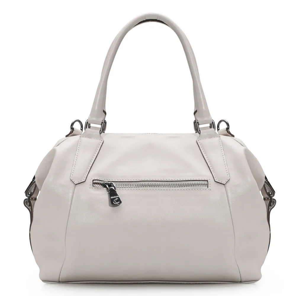 Bolsa Tote Couro Off White - imagem 3