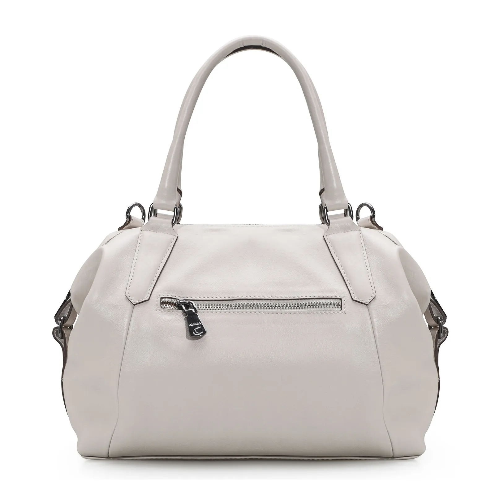 Bolsa Tote Couro Off White