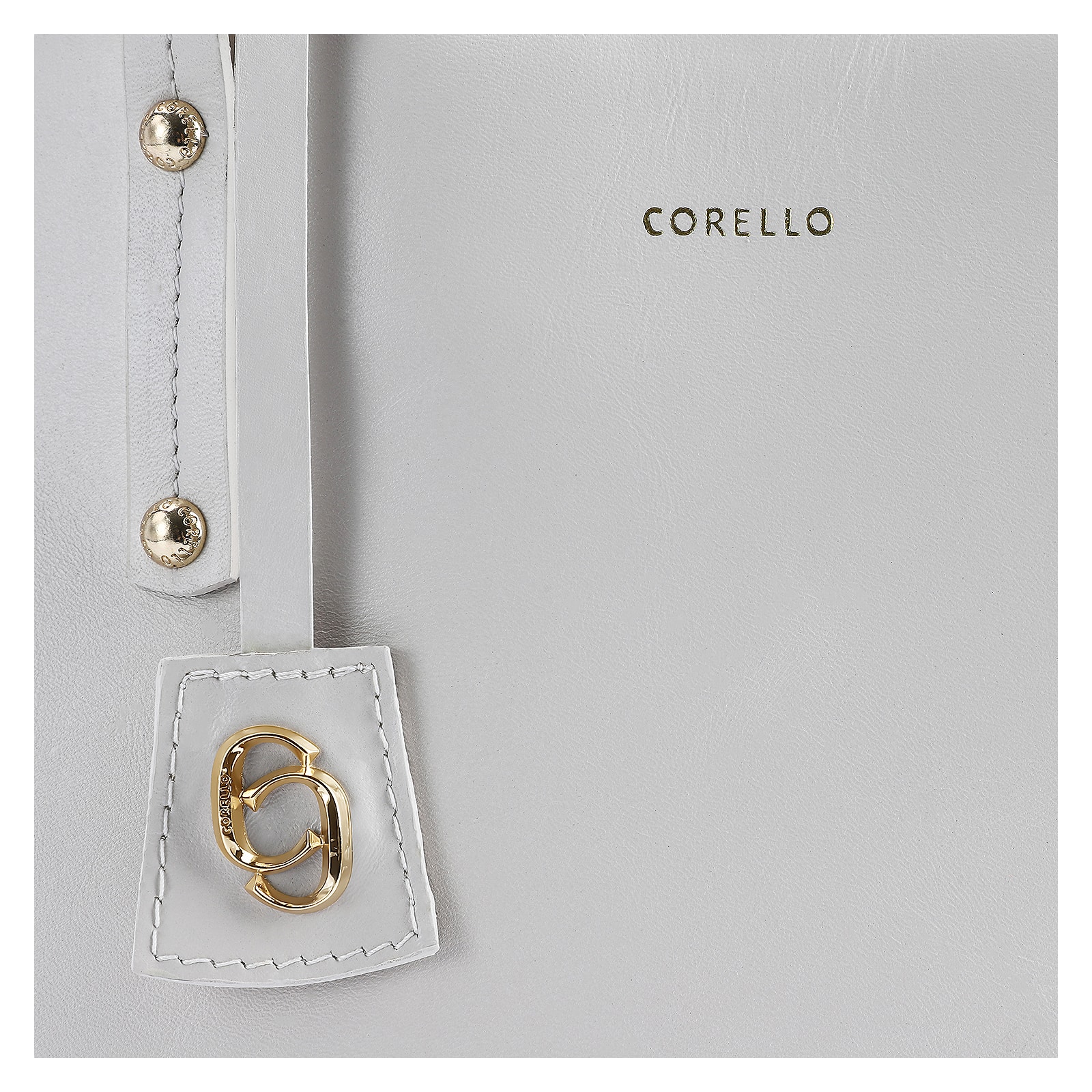 Bolsa Tote Couro Off White