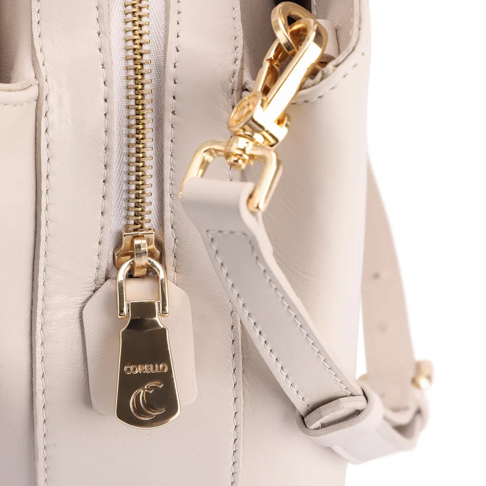 Bolsa Tote Couro Off White - imagem 5