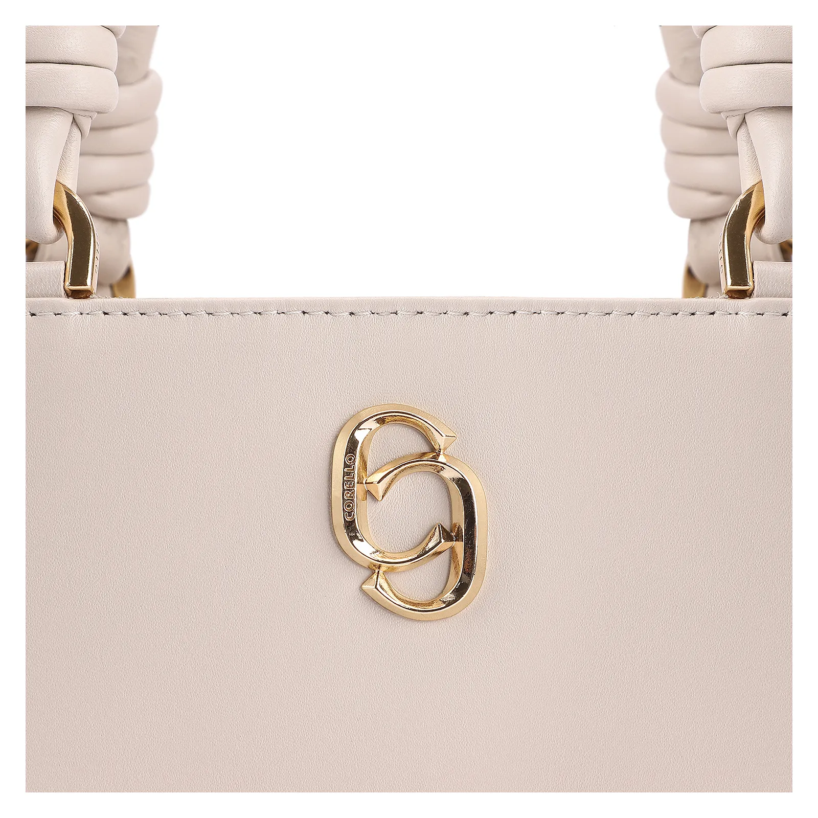 Bolsa Tote Couro Off White