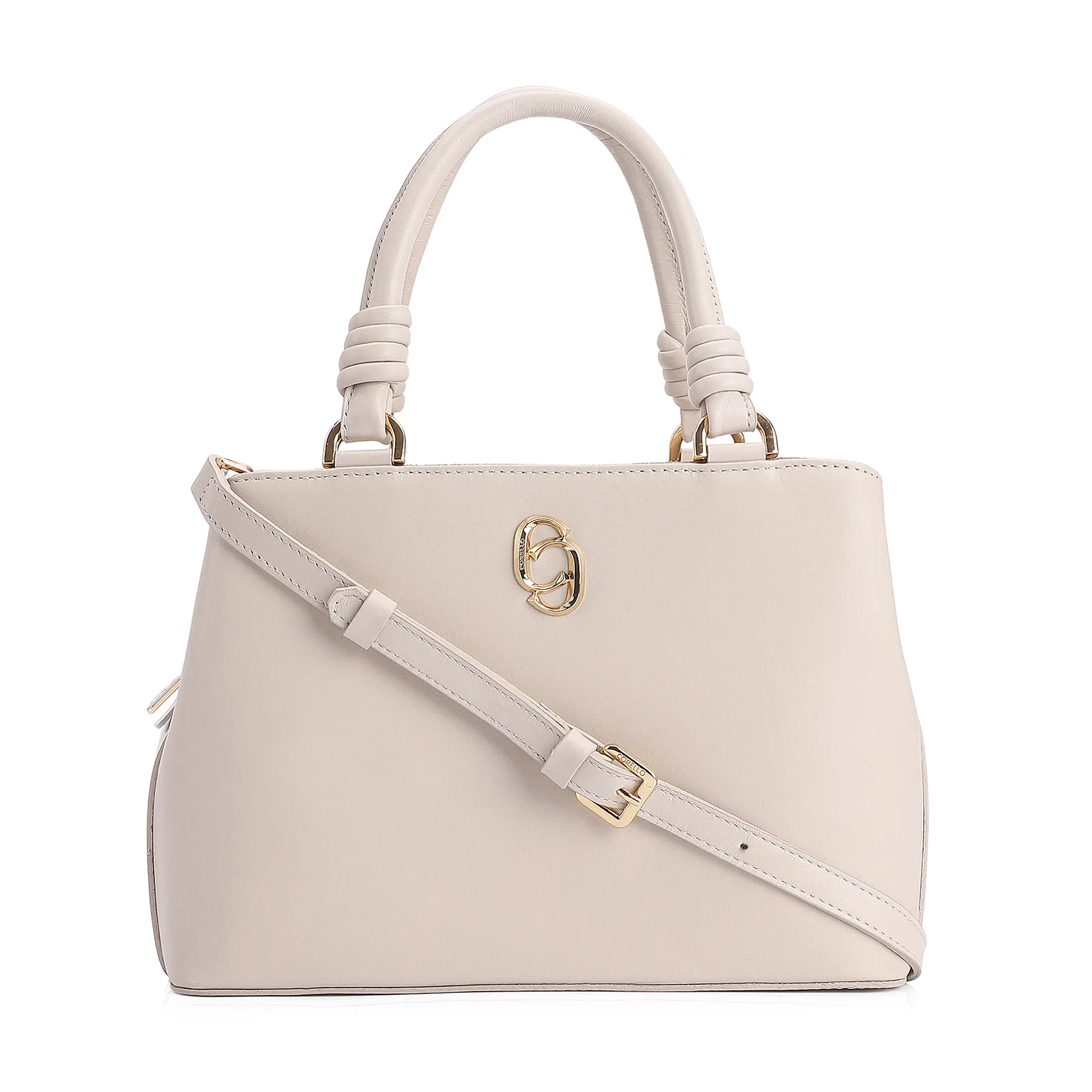 Bolsa Tote Couro Off White