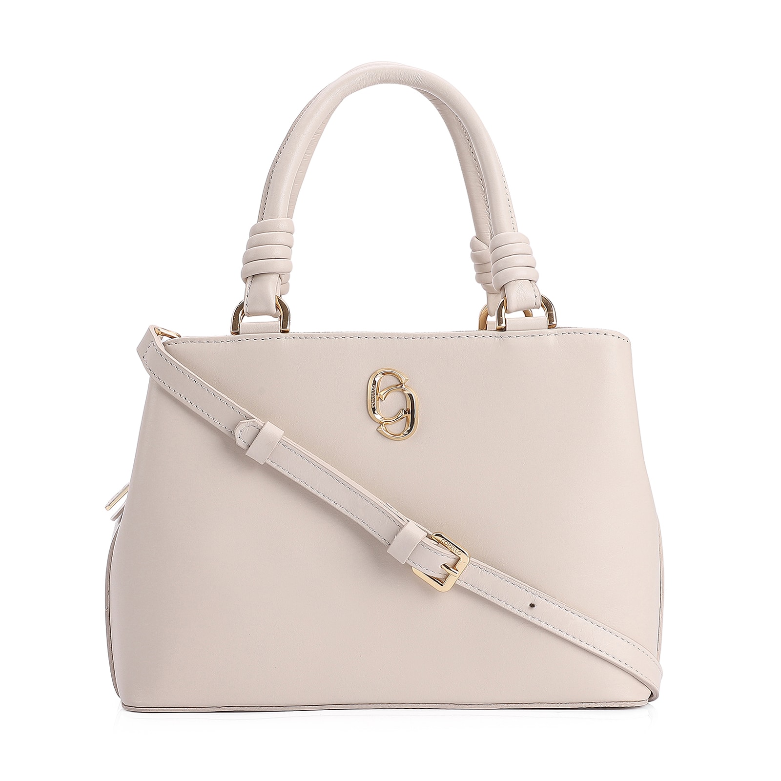 Bolsa Tote Couro Off White