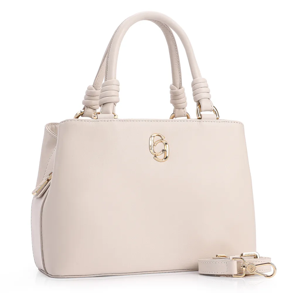 Bolsa Tote Couro Off White - imagem 2