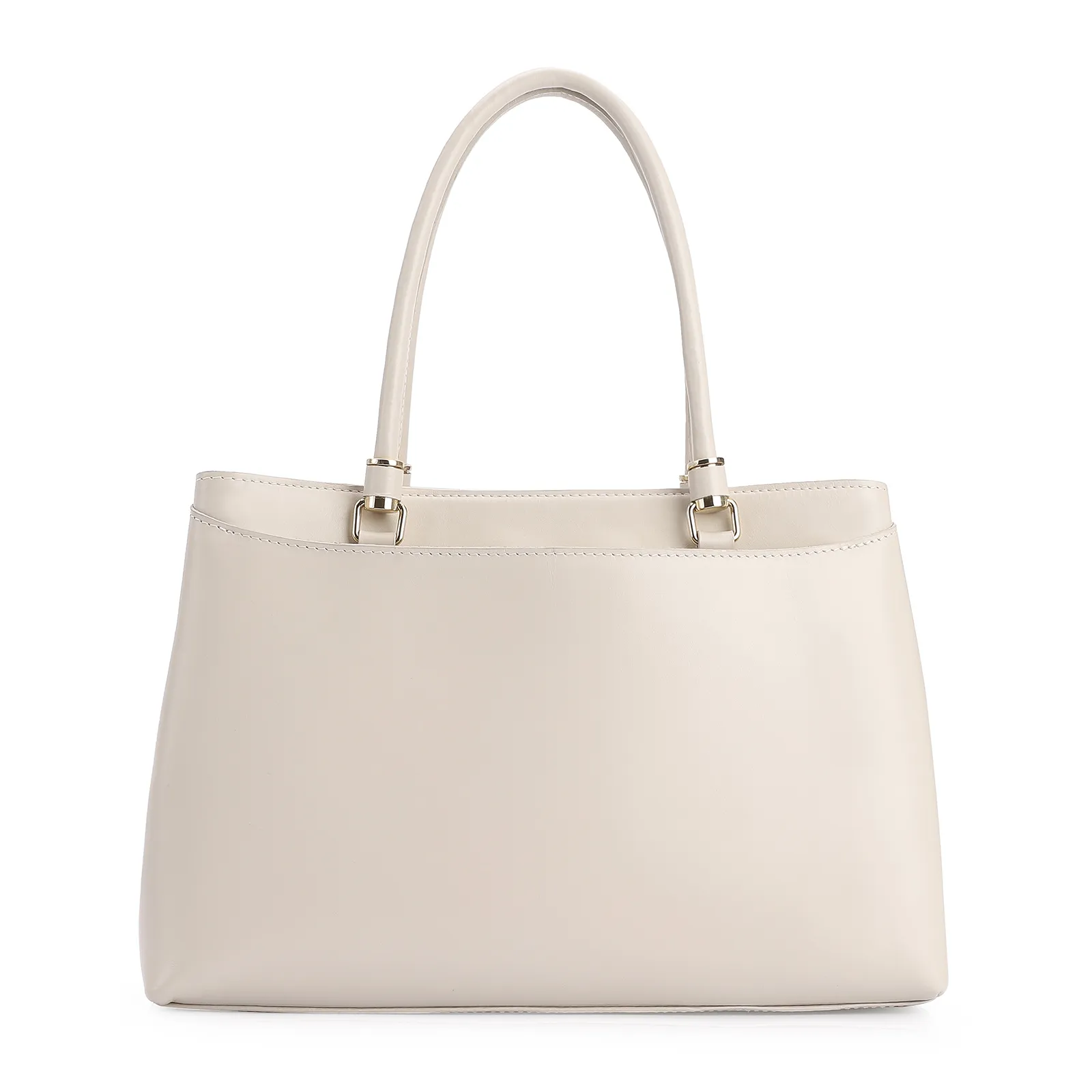 Bolsa Tote Couro Off White