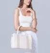 Bolsa Tote Couro Off White - imagem 2