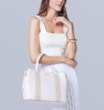 Bolsa Tote Couro Off White - imagem 2