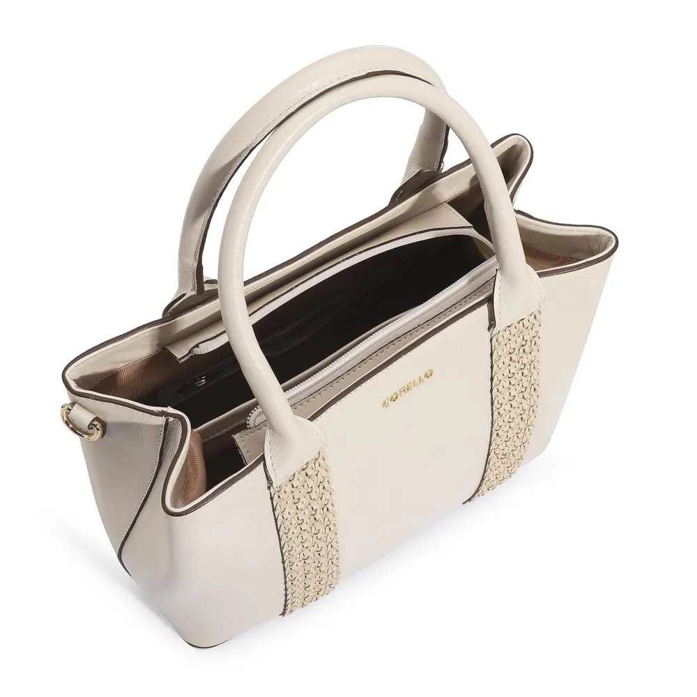 Bolsa Tote Couro Off White - imagem 5