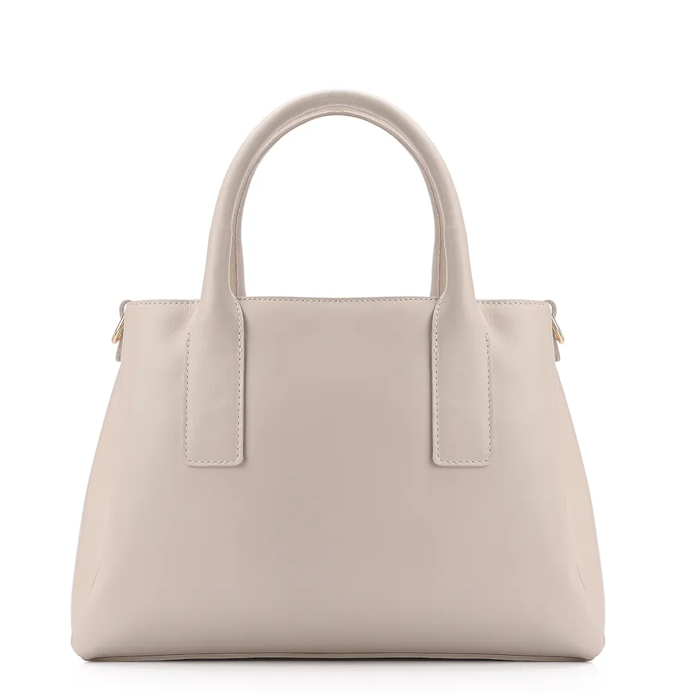 Bolsa Tote Couro Off White - imagem 3