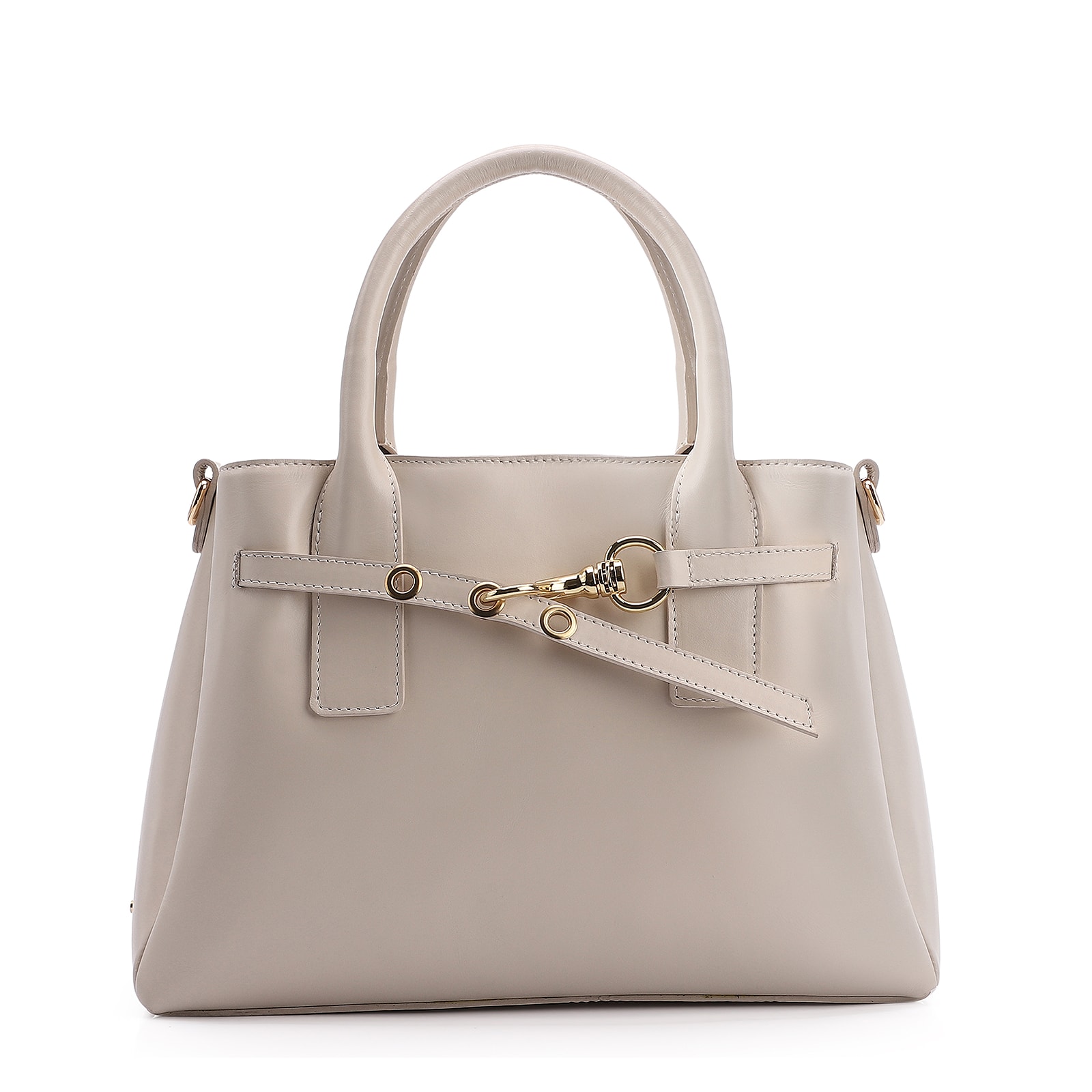 Bolsa Tote Couro Off White