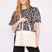 Bolsa Tote Couro Off White - imagem 2