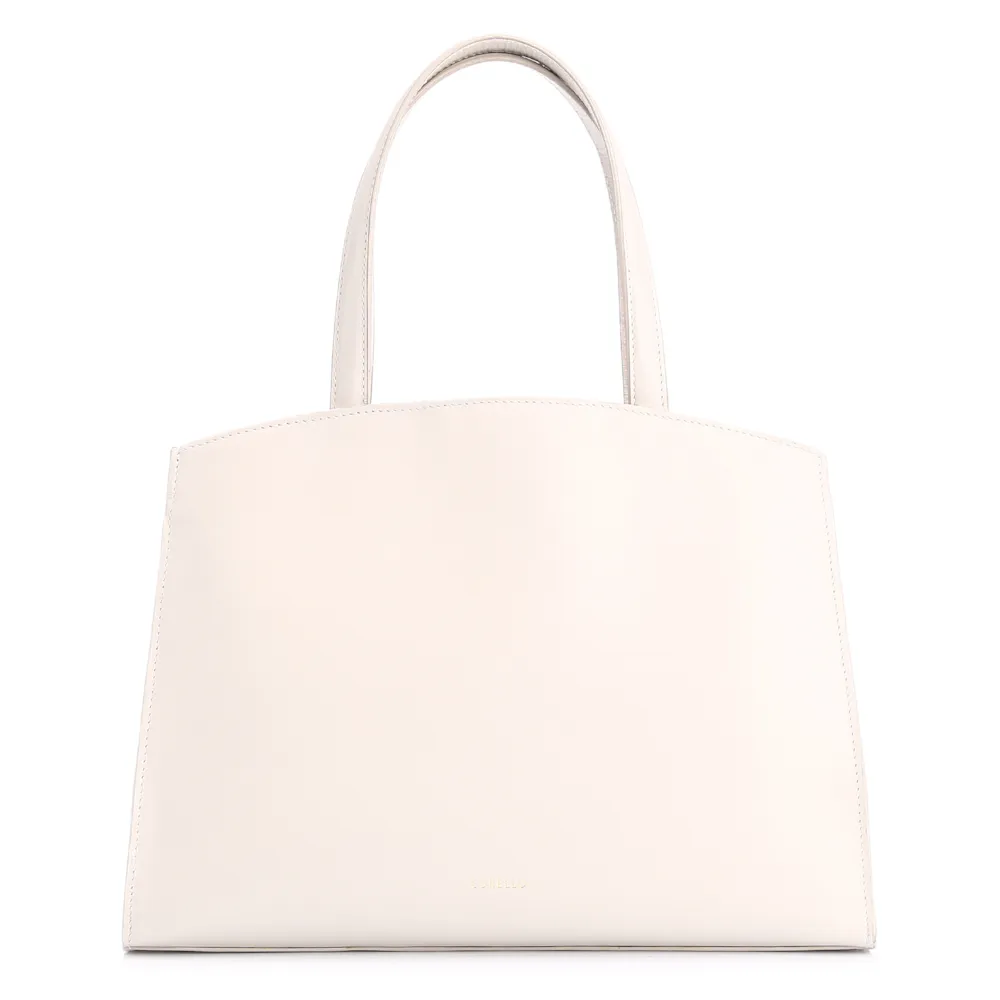 Bolsa Tote Couro Off White - imagem 4