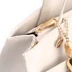 Bolsa Tote Couro Off White - imagem 6