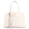Bolsa Tote Couro Off White - imagem 1