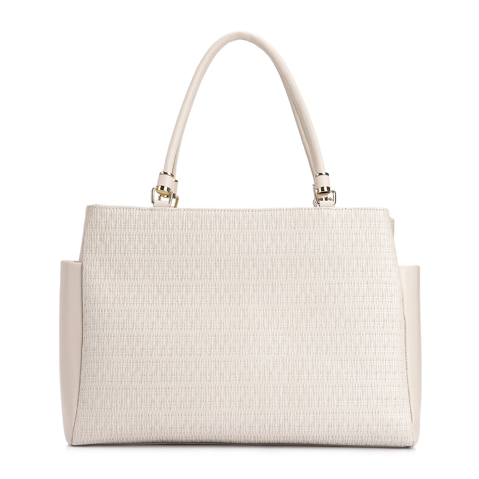 Bolsa Tote Couro Off White