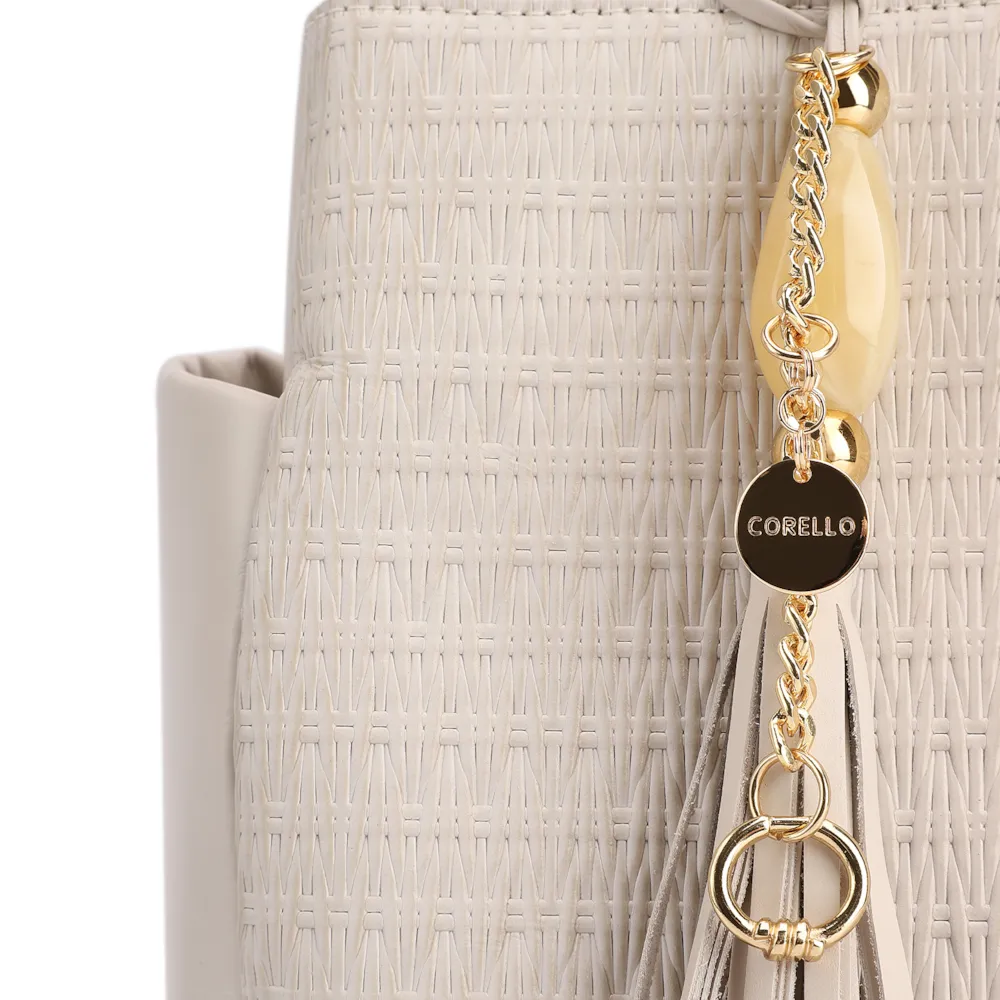 Bolsa Tote Couro Off White - imagem 7
