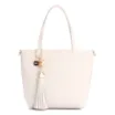Bolsa Tote Couro Off White - imagem 1