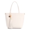 Bolsa Tote Couro Off White - imagem 1