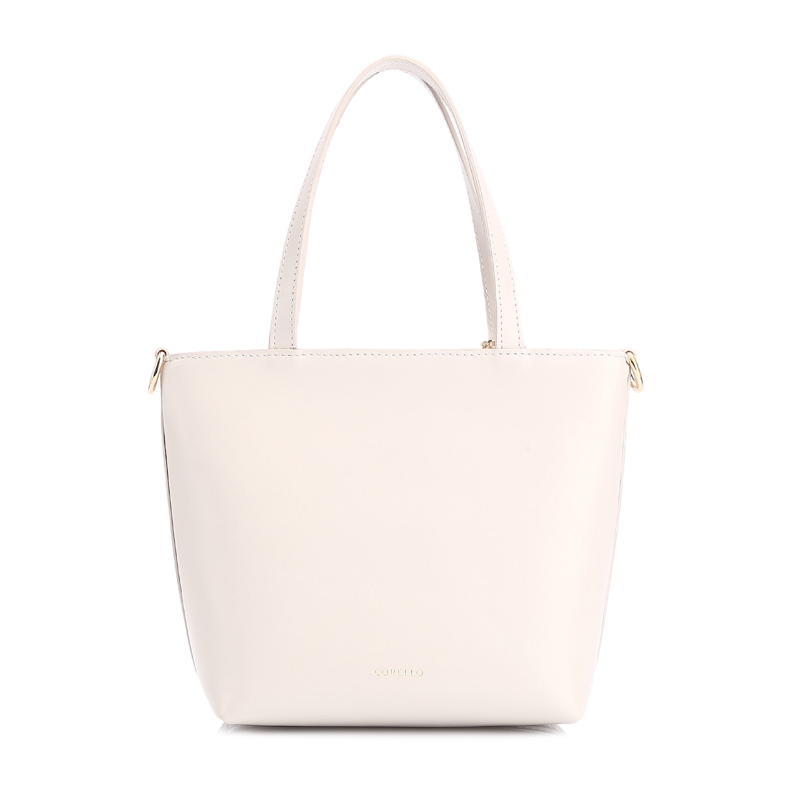 Bolsa Tote Couro Off White