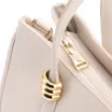 Bolsa Tote Couro Off White - imagem 5