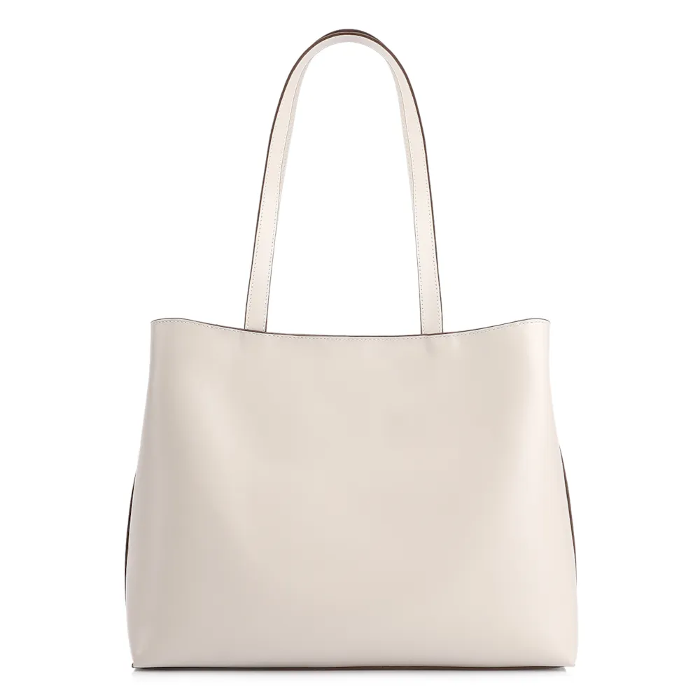 Bolsa Tote Couro Off White - imagem 3