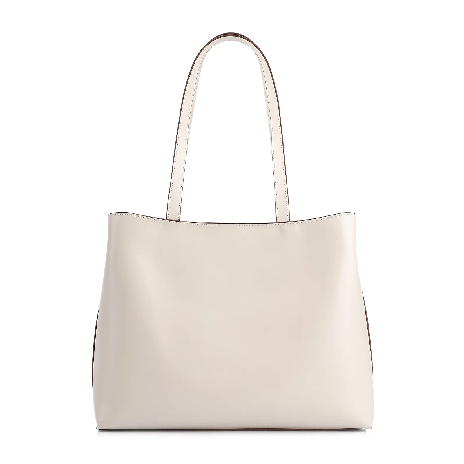 Bolsa Tote Couro Off White