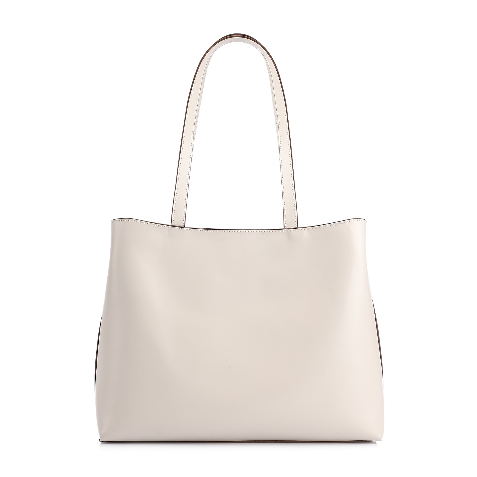 Bolsa Tote Couro Off White