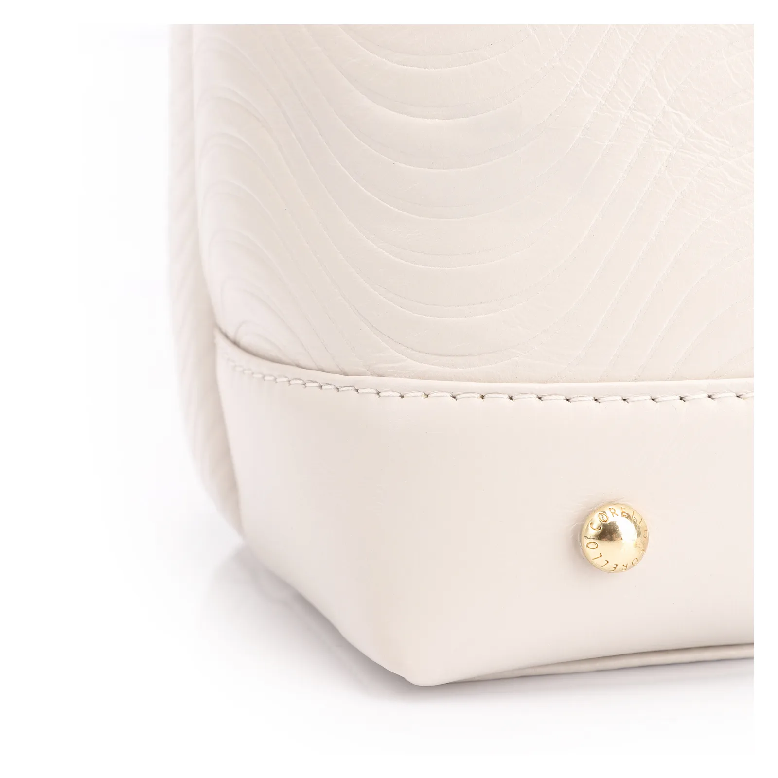 Bolsa Tote Couro Off White