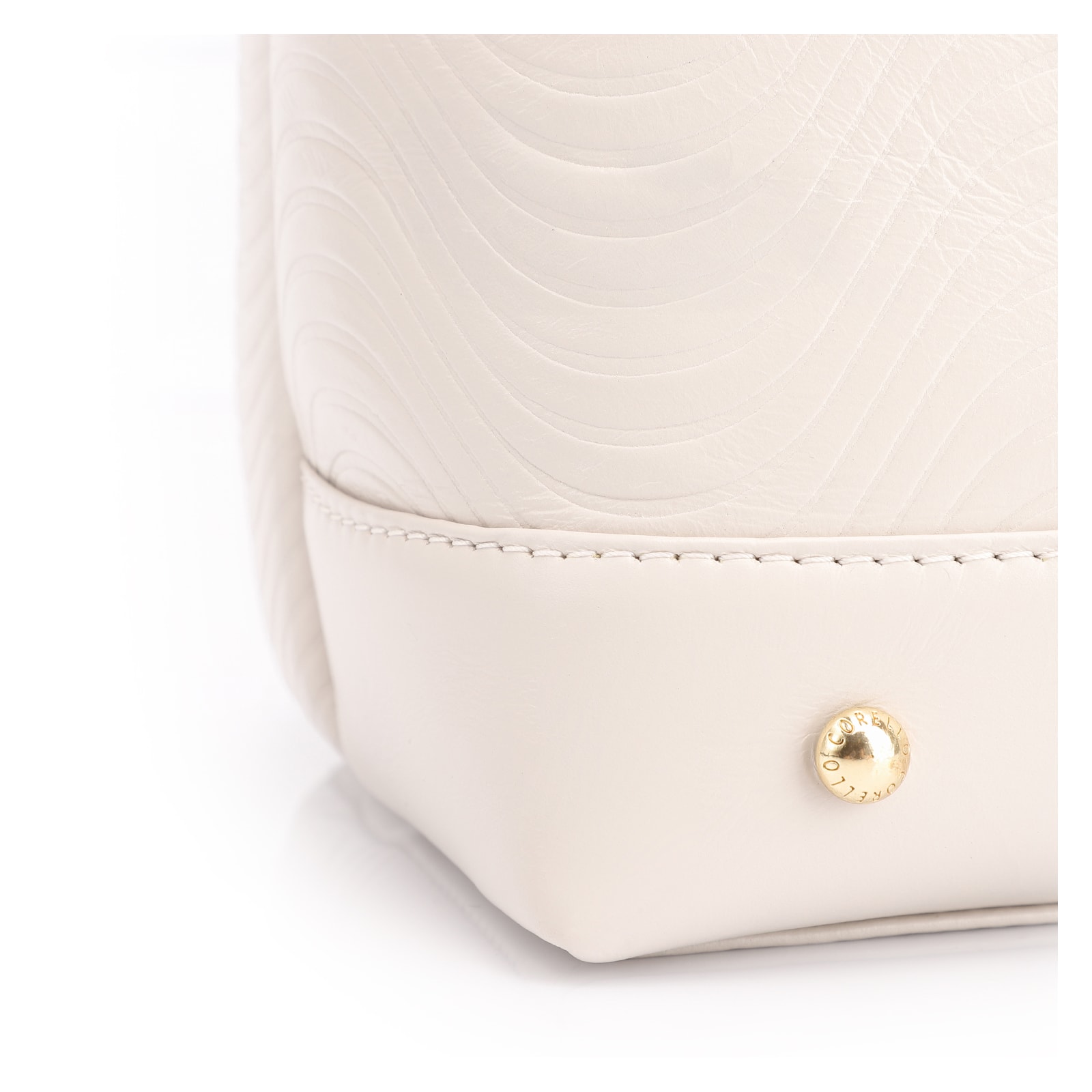 Bolsa Tote Couro Off White