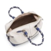 Bolsa Tote Couro Off White/Azul - imagem 4
