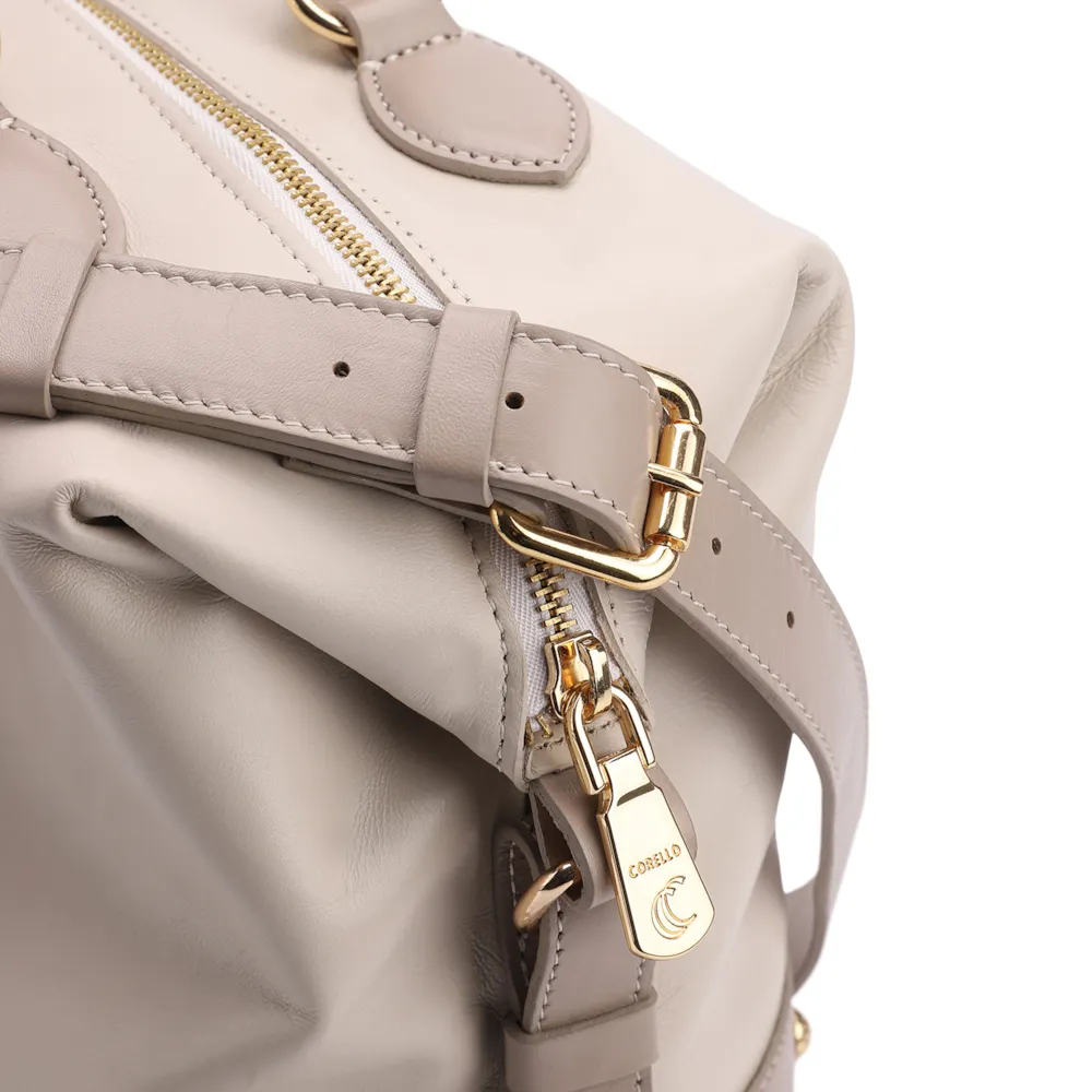 Bolsa Tote Couro Off White/Bege - imagem 5