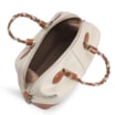 Bolsa Tote Couro Off White/Caramelo - imagem 4