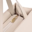 Bolsa Tote Couro Off White/Marrom - imagem 5