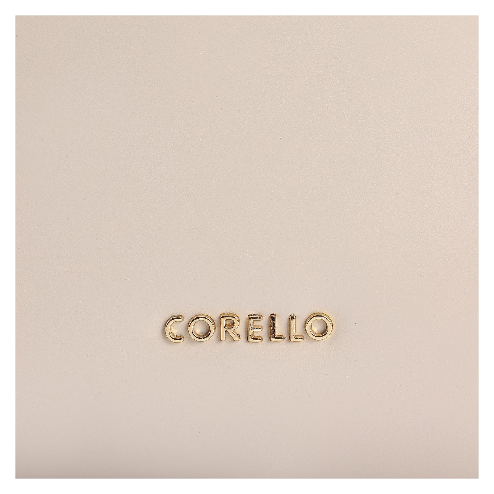 Bolsa Tote Couro Off White/Marrom
