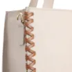 Bolsa Tote Couro Off White/Marrom - imagem 7