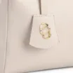 Bolsa Tote Couro Off White/Marrom - imagem 7