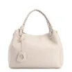 Bolsa Tote Couro Off White/Marrom - imagem 1