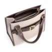 Bolsa Tote Couro Off White/Marrom - imagem 5