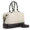 Bolsa Tote Couro Off White/Preto - imagem 3