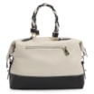 Bolsa Tote Couro Off White/Preto - imagem 4