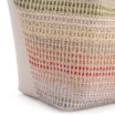 Bolsa Tote Couro Off White/Ráfia Colorida - imagem 5