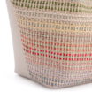 Bolsa Tote Couro Off White/Ráfia Colorida - imagem 5