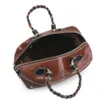 Bolsa Tote Couro Pinhao/Preto - imagem 4