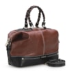 Bolsa Tote Couro Pinhao/Preto - imagem 2