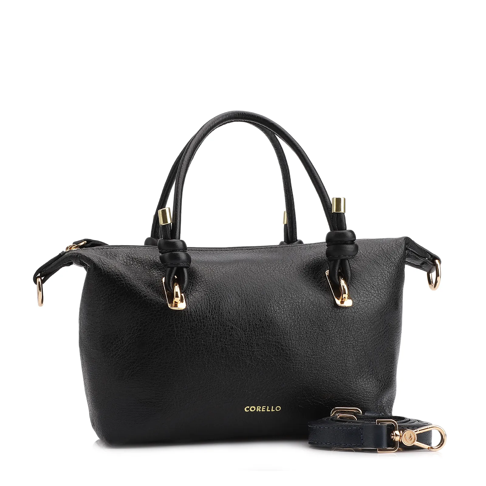 Bolsa Tote Couro Preto
