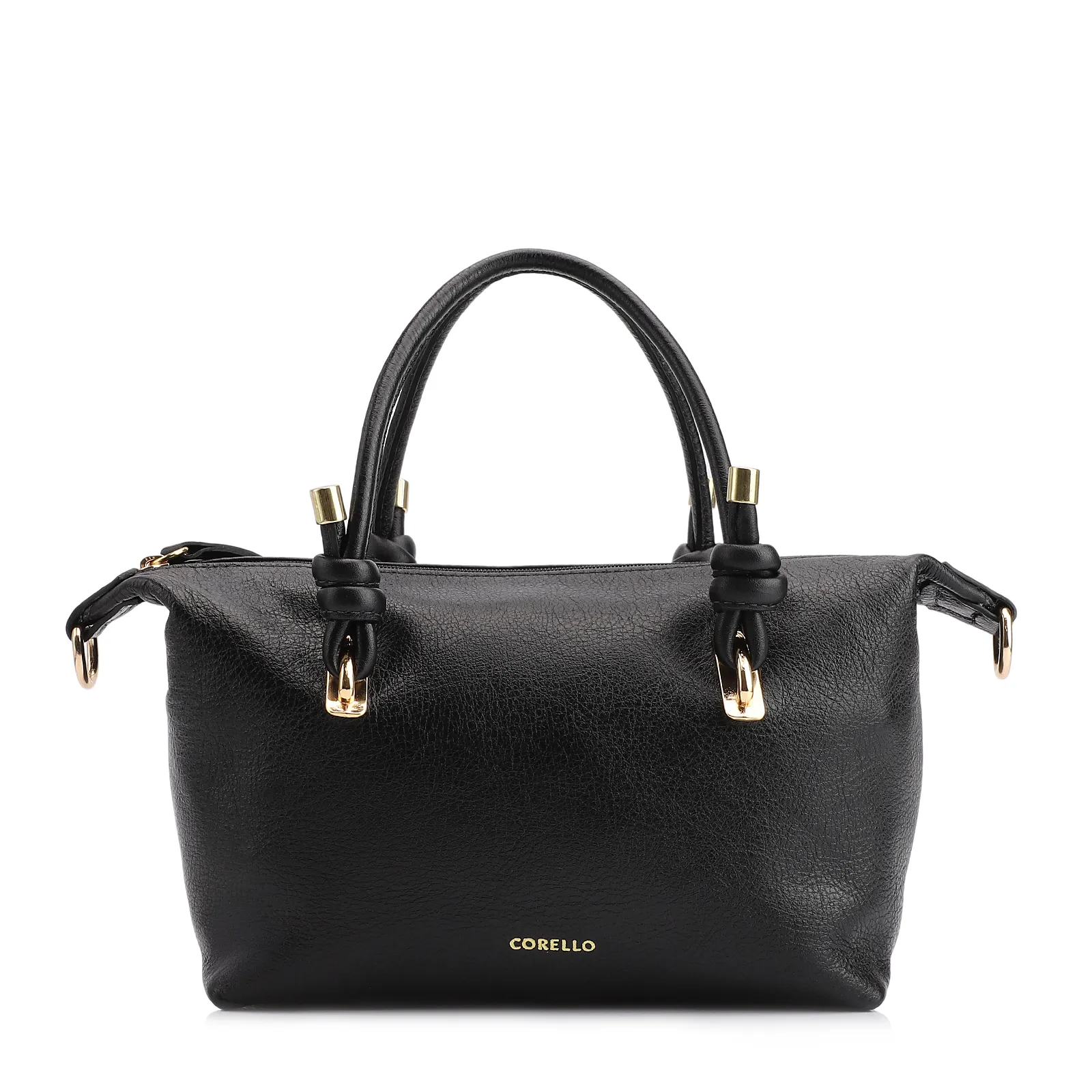 Bolsa Tote Couro Preto