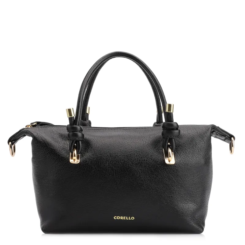 Bolsa Tote Couro Preto